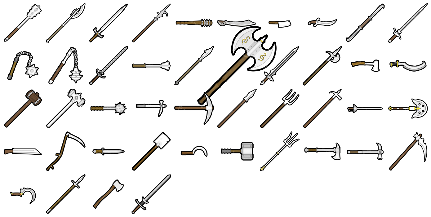 Medieval Weapons Deeds preview 1