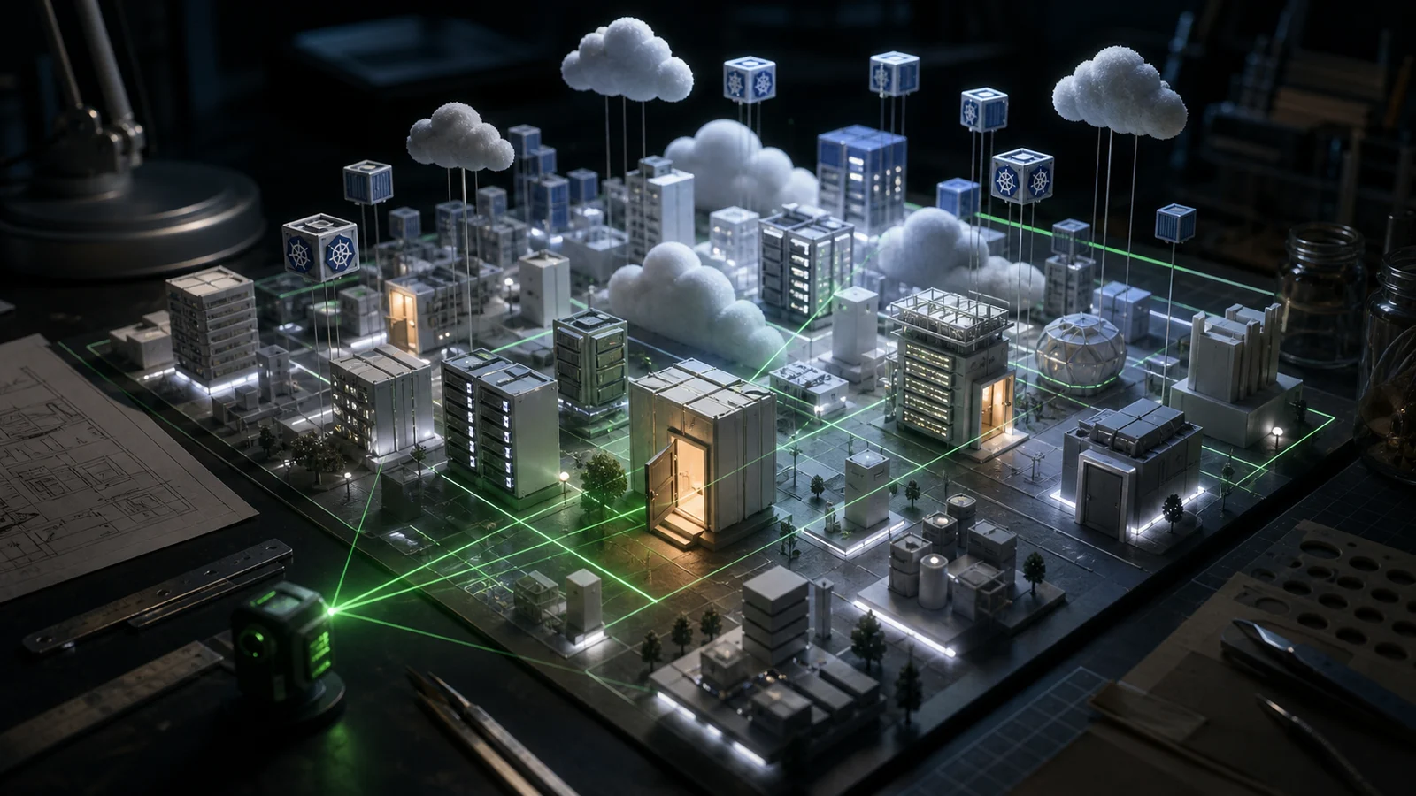 Cloud security and misconfiguration in 2026: IAM, S3, Kubernetes, and SaaS risk diagram