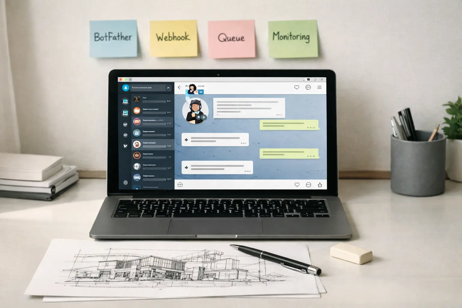 Path from BotFather setup to production Telegram bot architecture in 2026