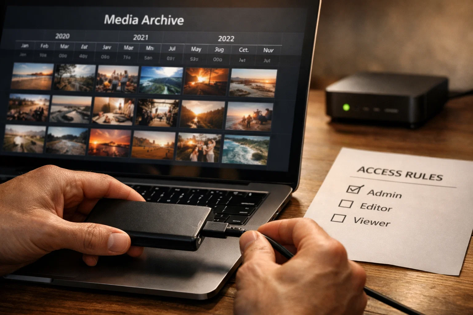 Як організувати медіа-архів для власного контенту