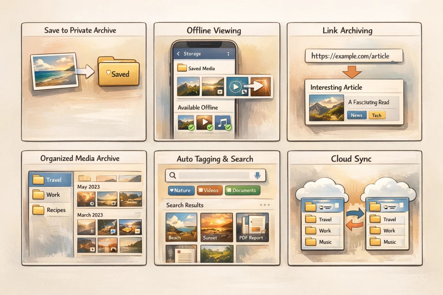 Сценарії використання Telegram Media Saver
