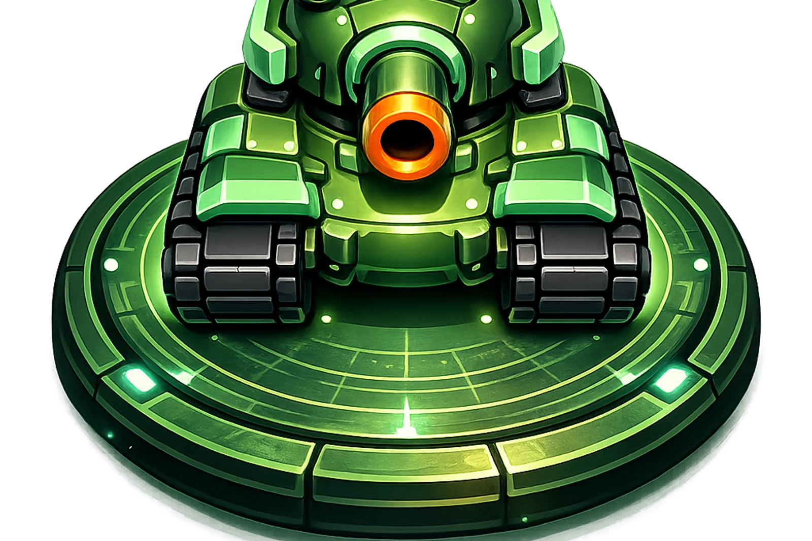 Tank Grid Assault tactical mobile tank game cover