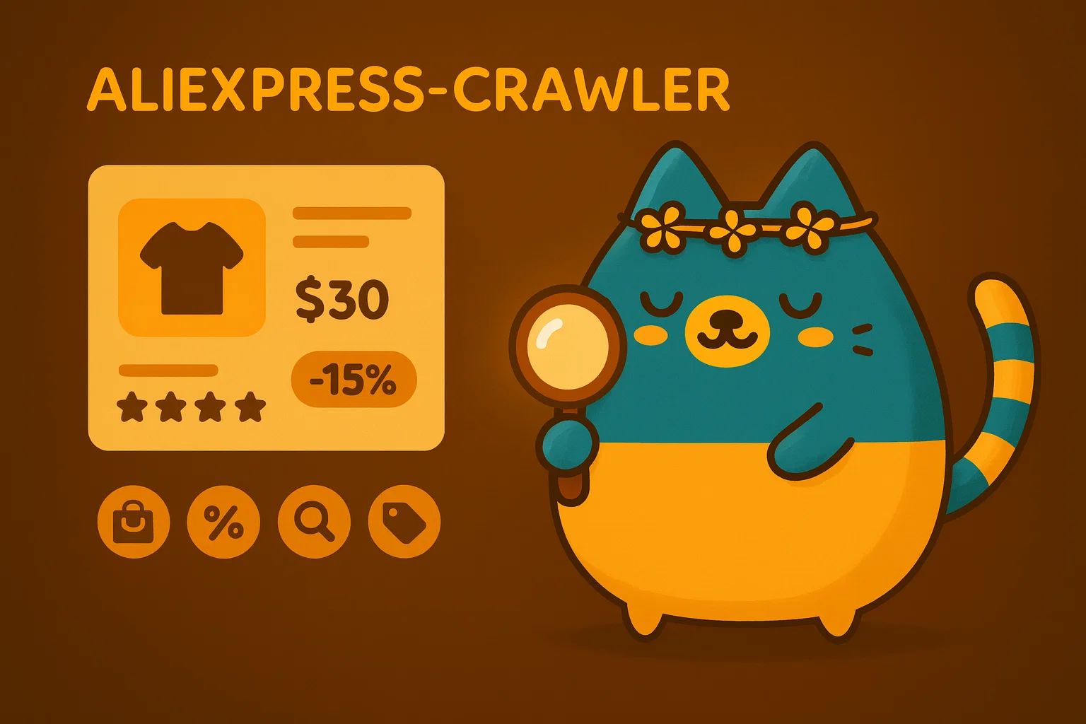 Screenshot of AliExpress Deals Crawler, Crawler · Automation